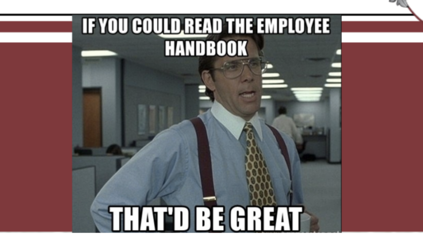 Caution: Employee Handbooks